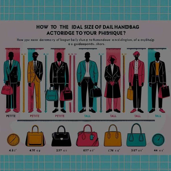 Comment déterminer la taille idéale d'un sac à main de jour selon votre stature?